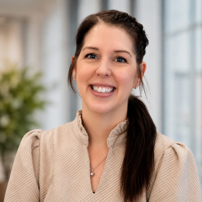 Rachel Jones, founder and executive director of ZoeCare, smiling.